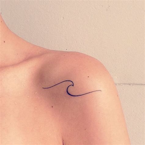 ocean tattoos simple